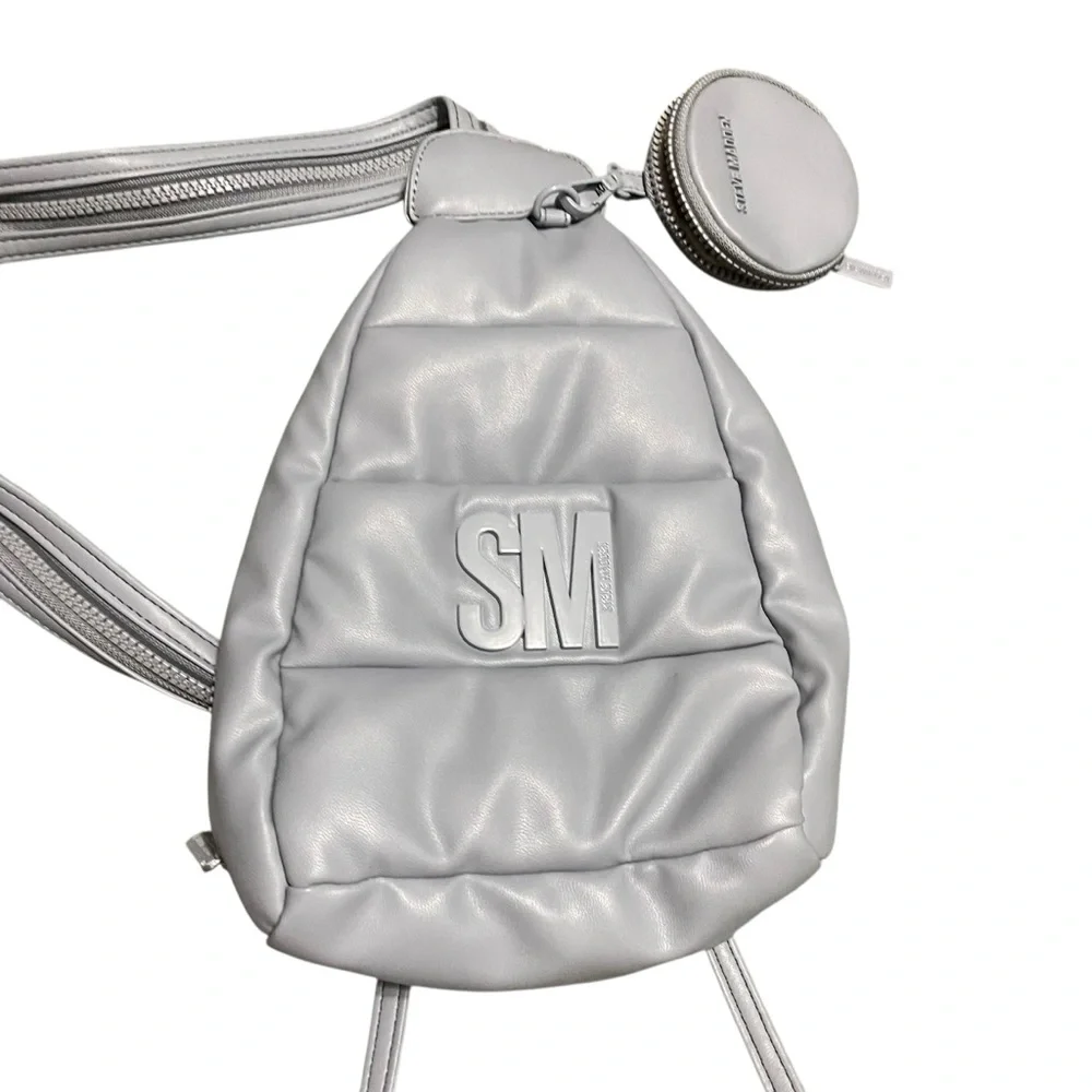 Steve Madden BJayaa Grey Convertible Sling Backpack‎ Crossbody